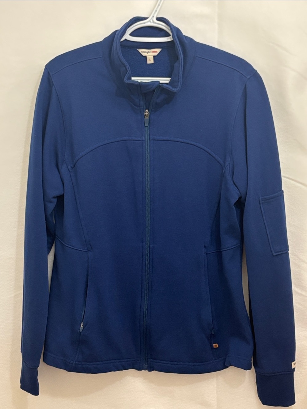 Wrangler Women’s Royal Blue Full-Zip Lightweight Jacket
